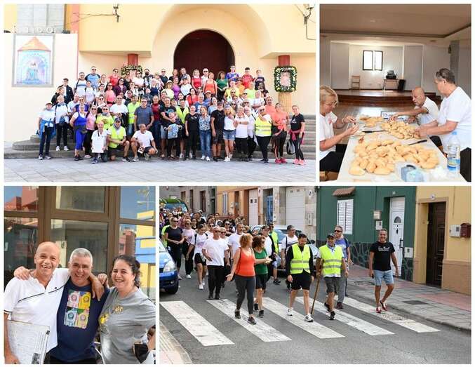 Imágenes de la camina de esta tarde/Antonio Alí.
